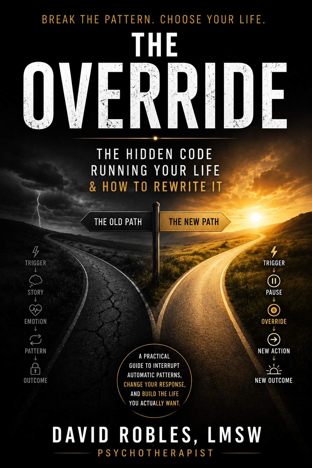The Override by David Robles, LMSW — book cover
